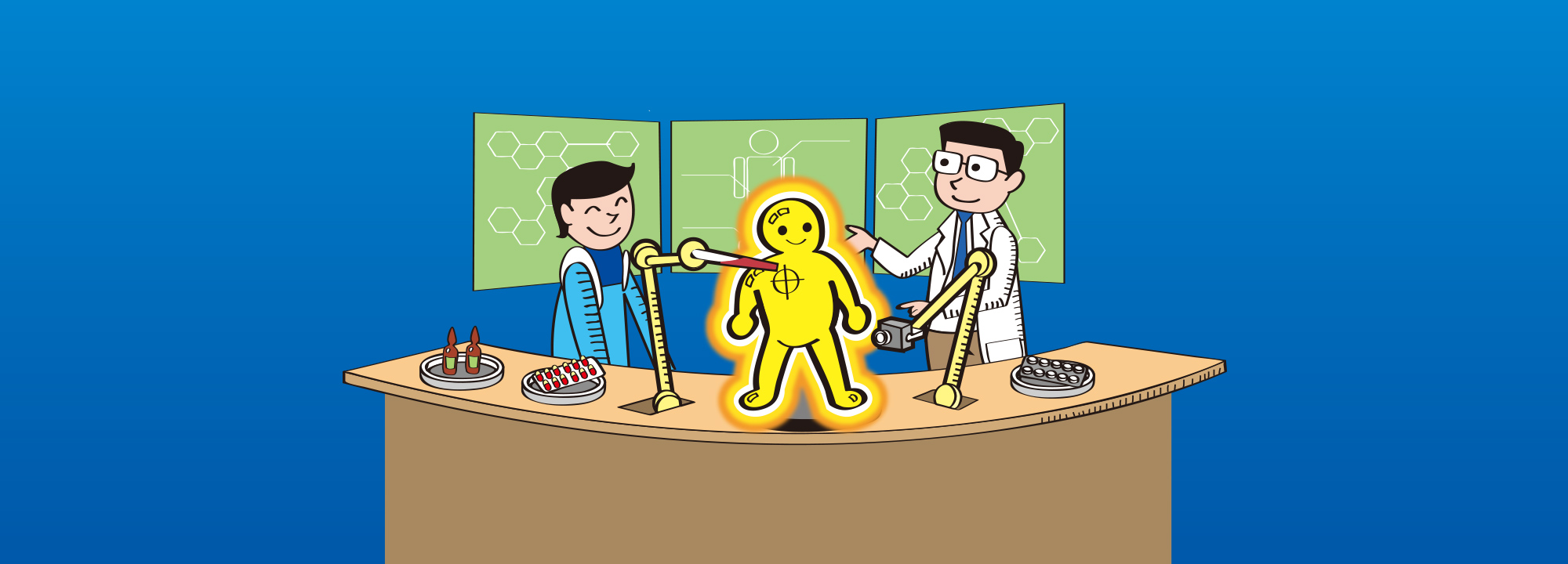 バーチャル人体で検査!オーダーメイド抗がん剤誕生!?