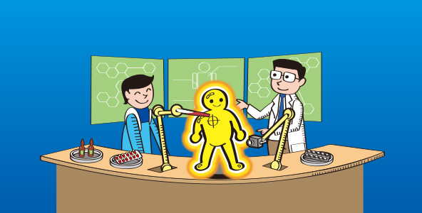 バーチャル人体で検査!オーダーメイド抗がん剤誕生!?